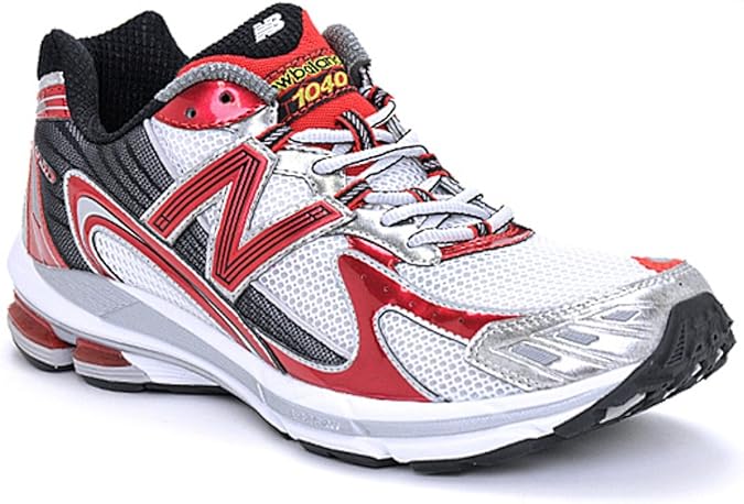New Balance 1040 Men's Running Shoes (14 2E, White/Silver/Red): Amazon.ca: Shoes & Handbags