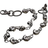 AFIKJHONS Pants chain for men Wallet Chain Men's Biker Belt Keychain, Heavy Duty Punk Jeans Chain