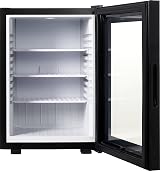 Corby Eton 40L Glass Door Minibar Fridge Silent LED Light Adjustable Shelves view 3