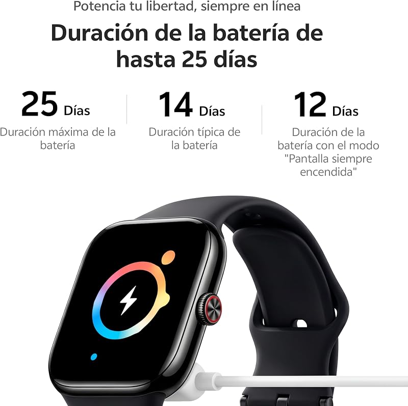 Watch GT2 Smart Watch, 25 Dias, Modos GPS e Desportivo