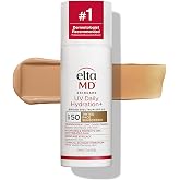 EltaMD UV Daily Hydration+ Tinted Face Sunscreen, SPF 50, 1.7oz | Clinical 24-Hour Hydration, Hydrates and Protects Dry Dehyd