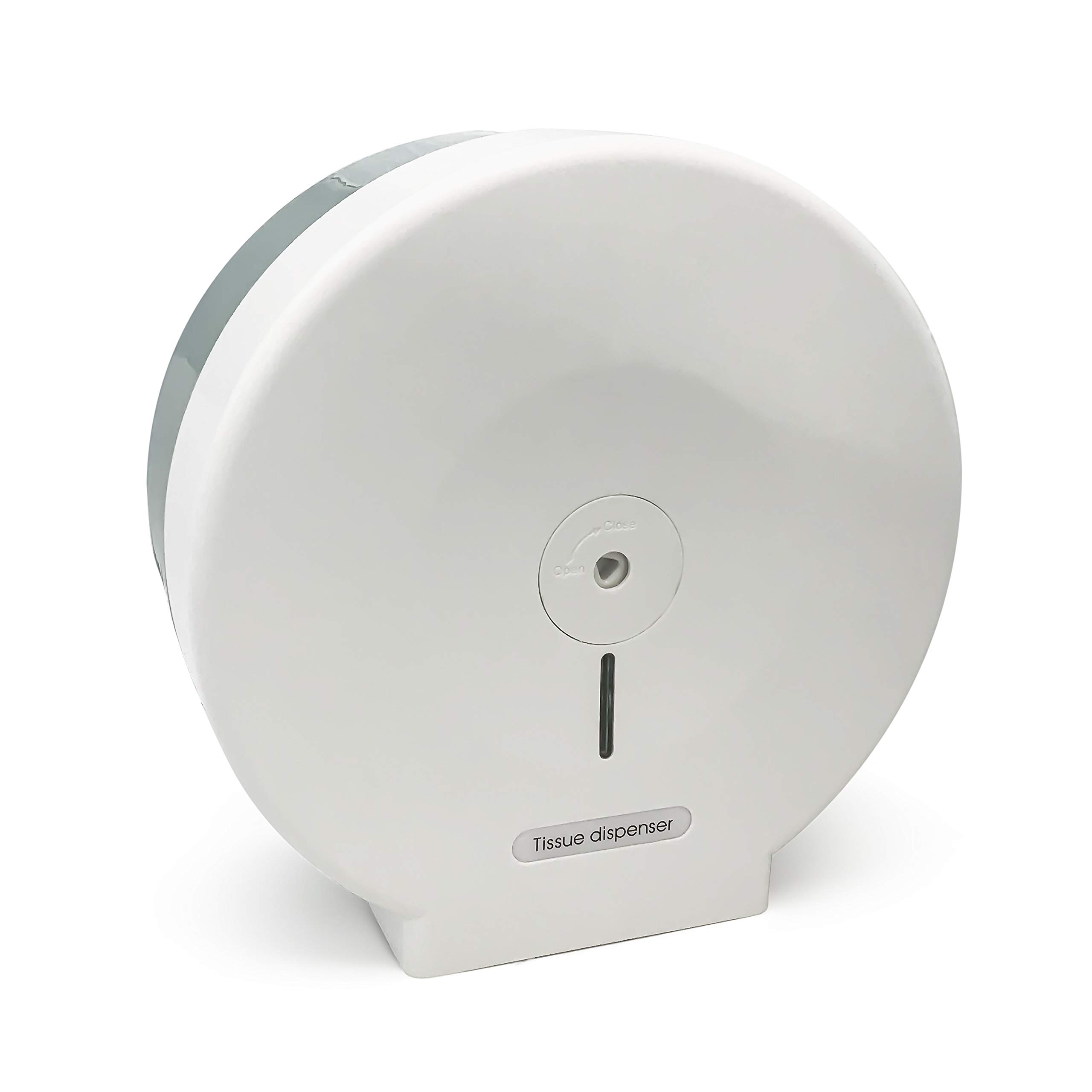 easy HYGIENE COMBOMini Mini Jumbo Toilet Loo Roll Dispenser Wall Mounted Lockable White Grey