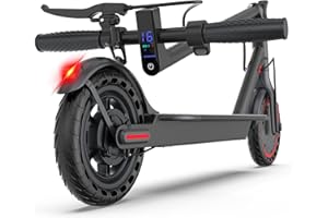 MAXSHOT Electric Scooter for Adults & Teens, 350W Motor Up to 16 MPH, 12 Miles Range, 8.5" Honeycomb Tires, APP Control, Foldable E-Scooter with Dual Braking & LED Display, Lightweight Commuting Scooter