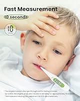 Femometer Digital Thermometer 2 Pack Oral/Rectal/Underarm Safe Accurate view 4