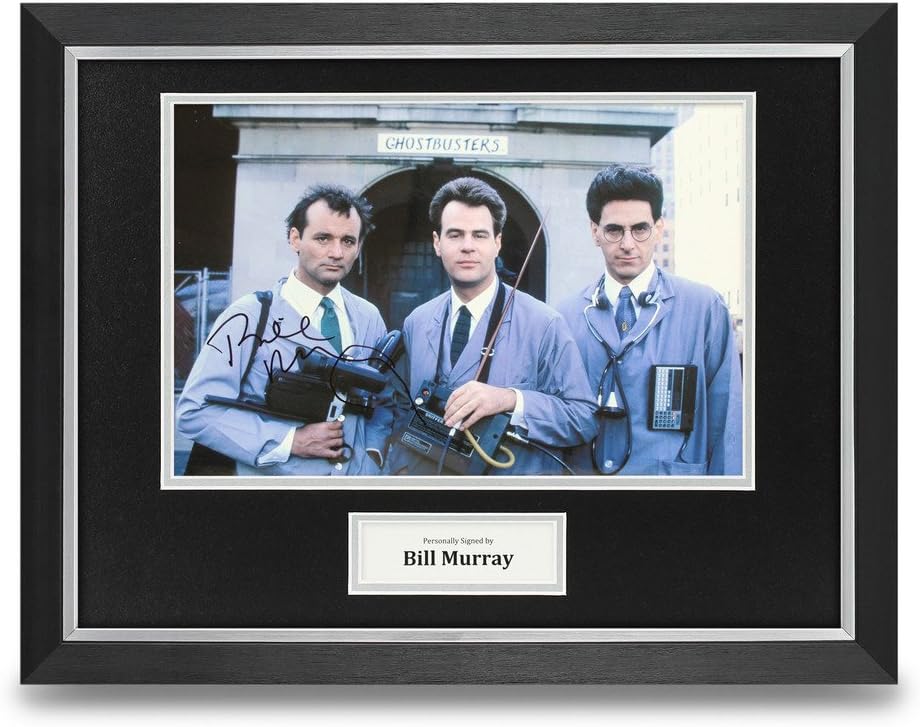Bill Murray Signed Photo Framed 16x12 Ghostbusters Autograph Memorabilia + COA
