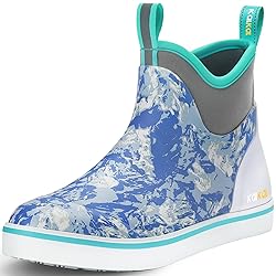 Kalkal Men's Deck Boots, Waterproof Fishing Rain