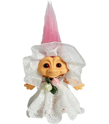 Llavero Antipérdida De Muñeca Troll De 10 Cm – Diseño Caprichoso Y Coleccionable, Perfecto Para Llaveros, Manualidades Y Regalos Nostálgicos