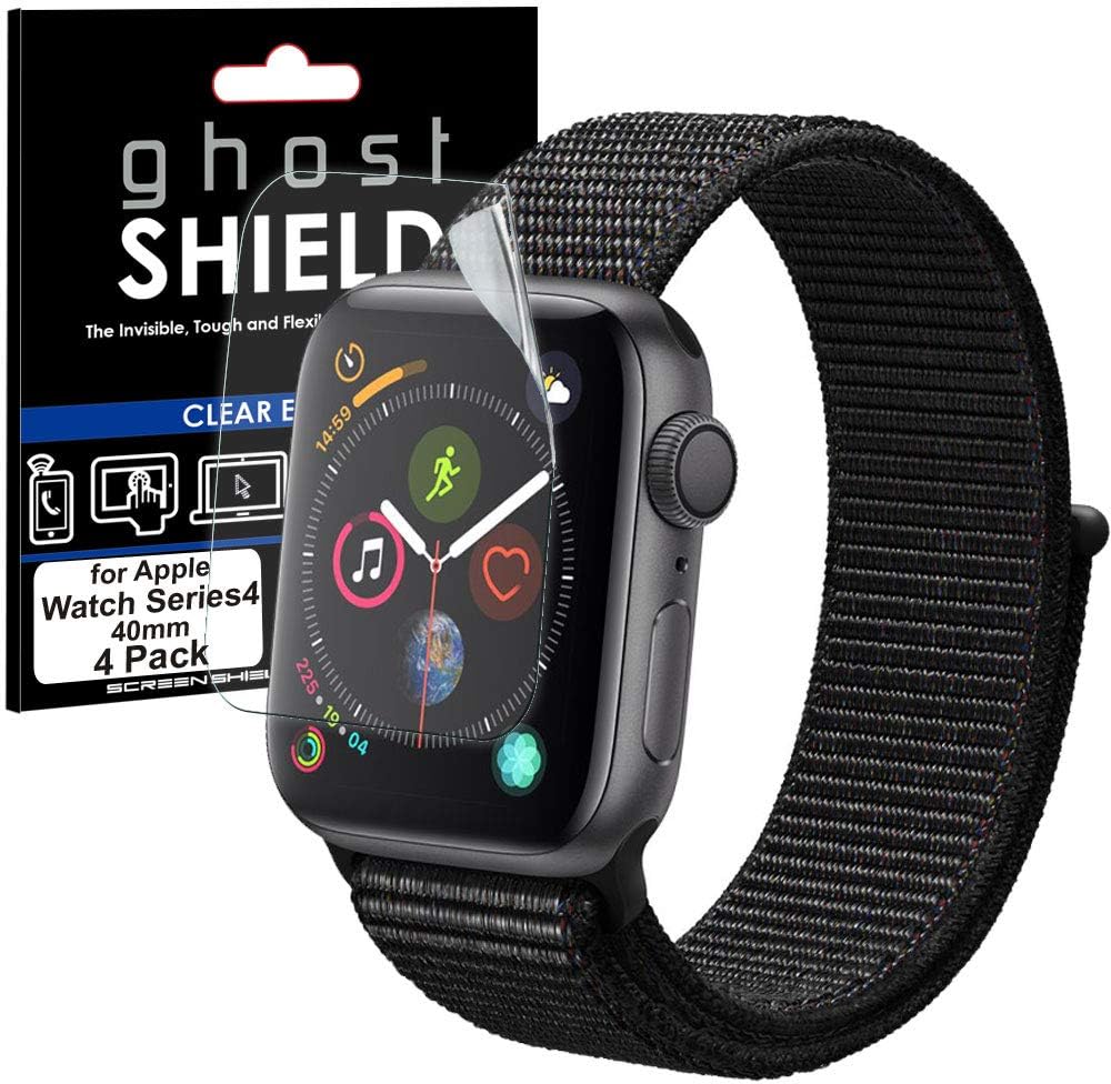 TECHGEAR [4 Pack Screen Protectors fit Apple Watch 40mm Series 5