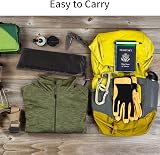 LFSEMINI Stove Windscreen 10 Plates Aluminum with Drawstring Bag Camping view 4