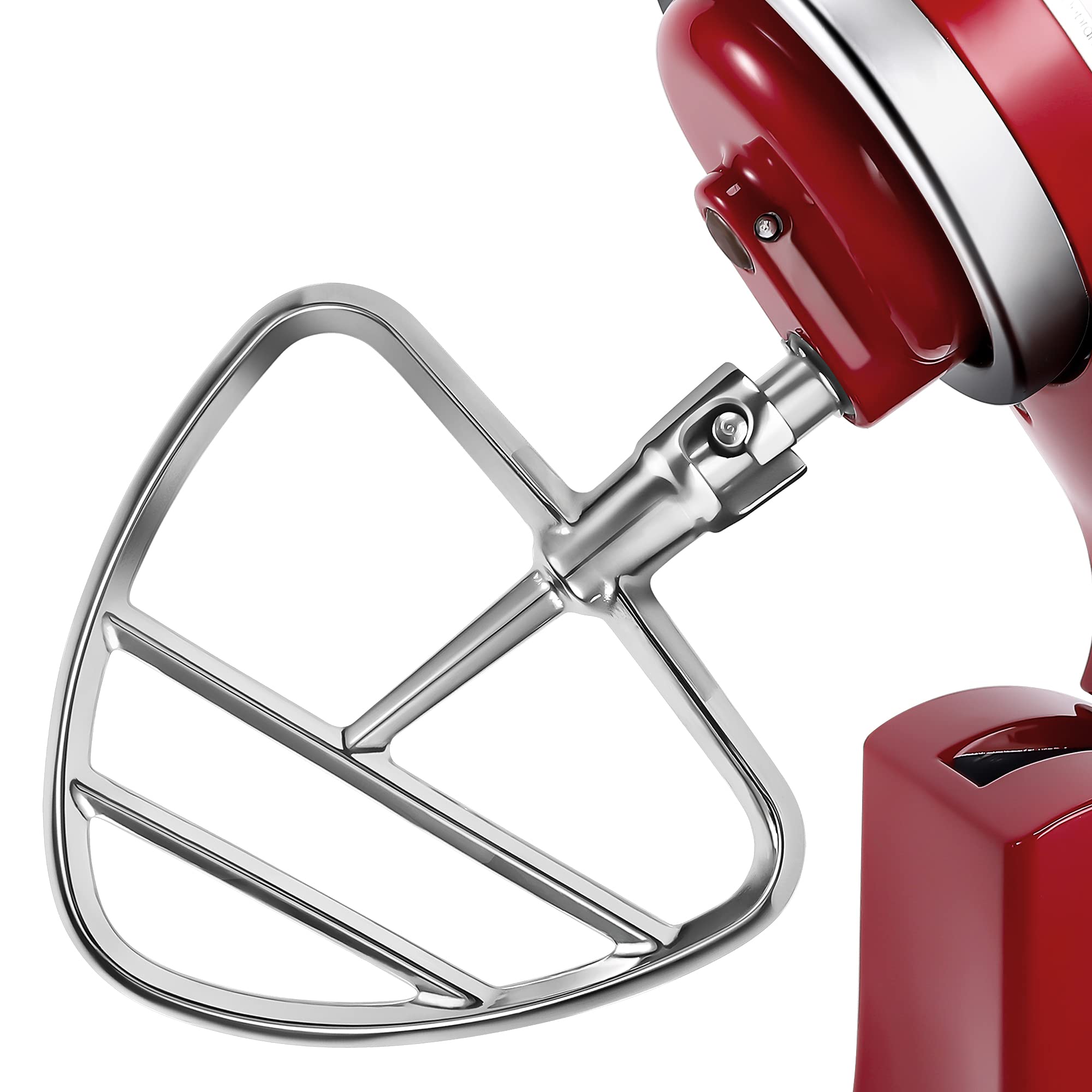 RAFBAR Beater Blade for Kitchenaid Mixer Tilt-head 4.5-5.0 Qt Stand Mixers, Stainless Steel Dishwasher Safe, Perfect Pastry Paddle Attachment