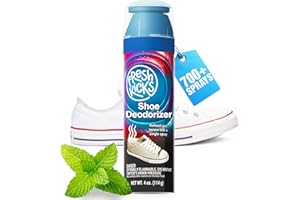 FRESH KICKS Shoe Deodorizer – Eliminate Smelly Shoes Fast – Strong Sneaker Odor Fighter – Long-Lasting Shoe Freshener Inserts for Gym Bags, Lockers, Closets & Sports Gear