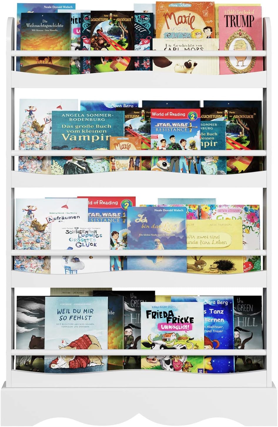 wall bookshelf for kids