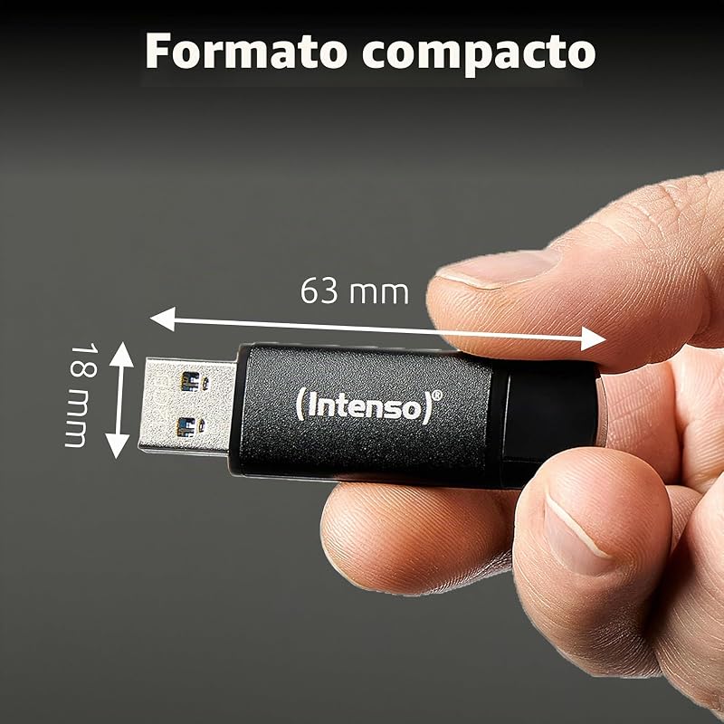 Flex Line - 128 GB de memória dupla USB, 3.2 Gen 1x1 com USB-C e USB-A para smartphone, tablet, portátil e PC, 70 MB/s, cor preta