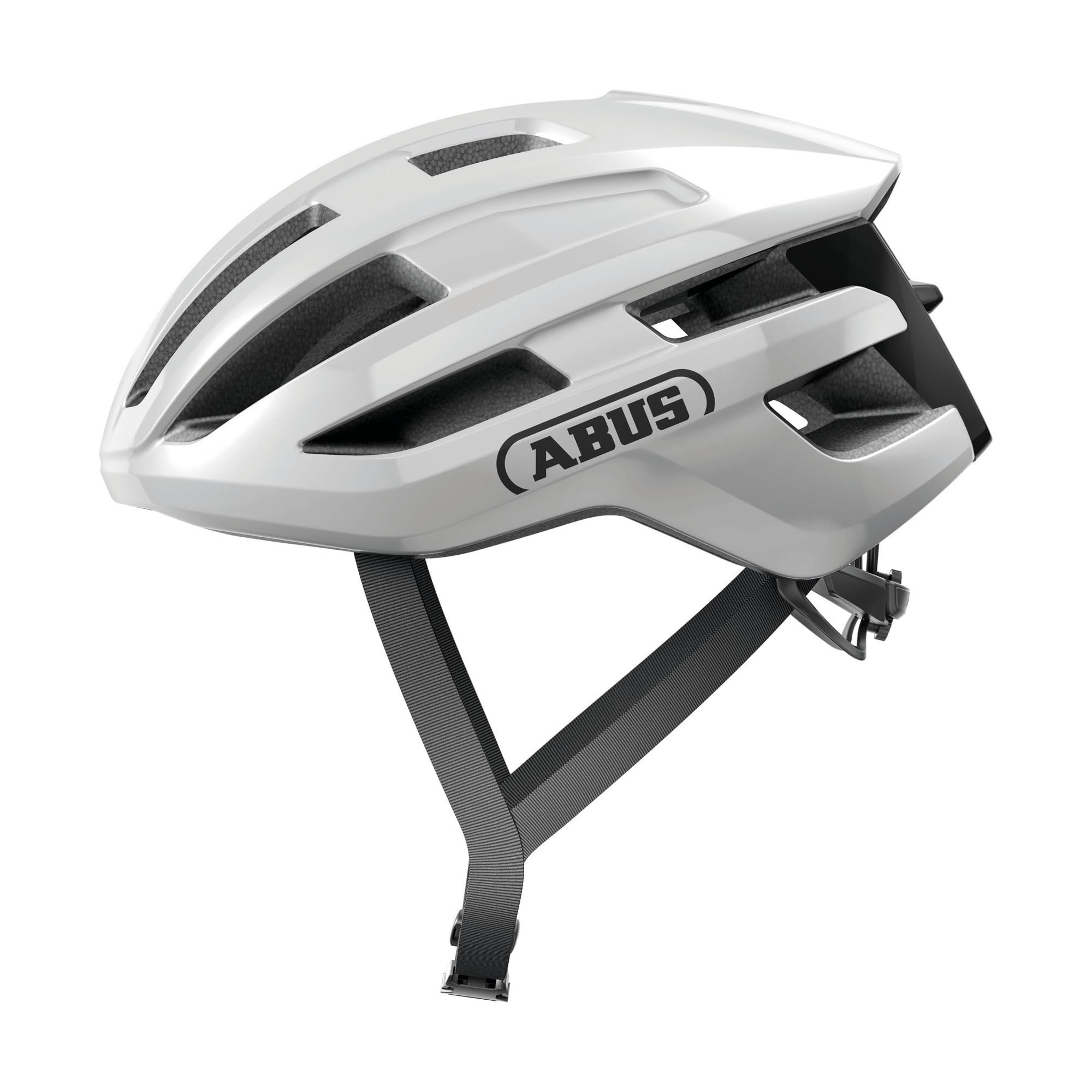 ABUS PowerDome road bike helmet - lightweight bike helmet with clever ventilation system and aerodynamic profile - Made in Italy - for men and women