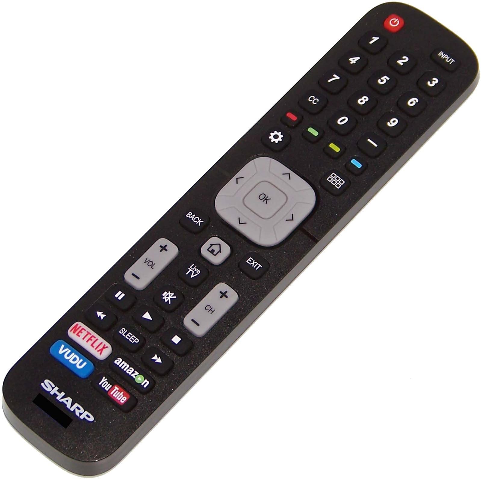 OEM Sharp Remote Control Originally Shipped with LC65N5200U, LC-65N5200U, LC65N7000, LC-65N7000, LC65N7000U, LC-65N7000U