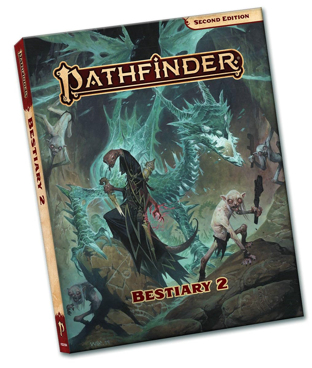 Pathfinder Bestiary 2 Pocket Edition (P2) (Pathfinder Second Edition Rulebooks)