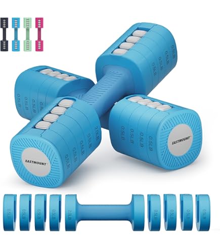 Haltères En Fonte LOVIVER - Poids Simples Antidérapants Pour Yoga Fitness 1 Kg - Sport