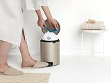 Brabantia NewIcon 5L Pedal Bin Metallic Gold Soft-Closure Bathroom view 8