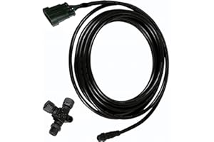 Regatta Processing NMEA 2000 (N2k) Evinrude 4-Meter (13 feet) Engine Interface Cable with Included Tee Connector, for Lowrance Simrad B&G Navico & Garmin Networks