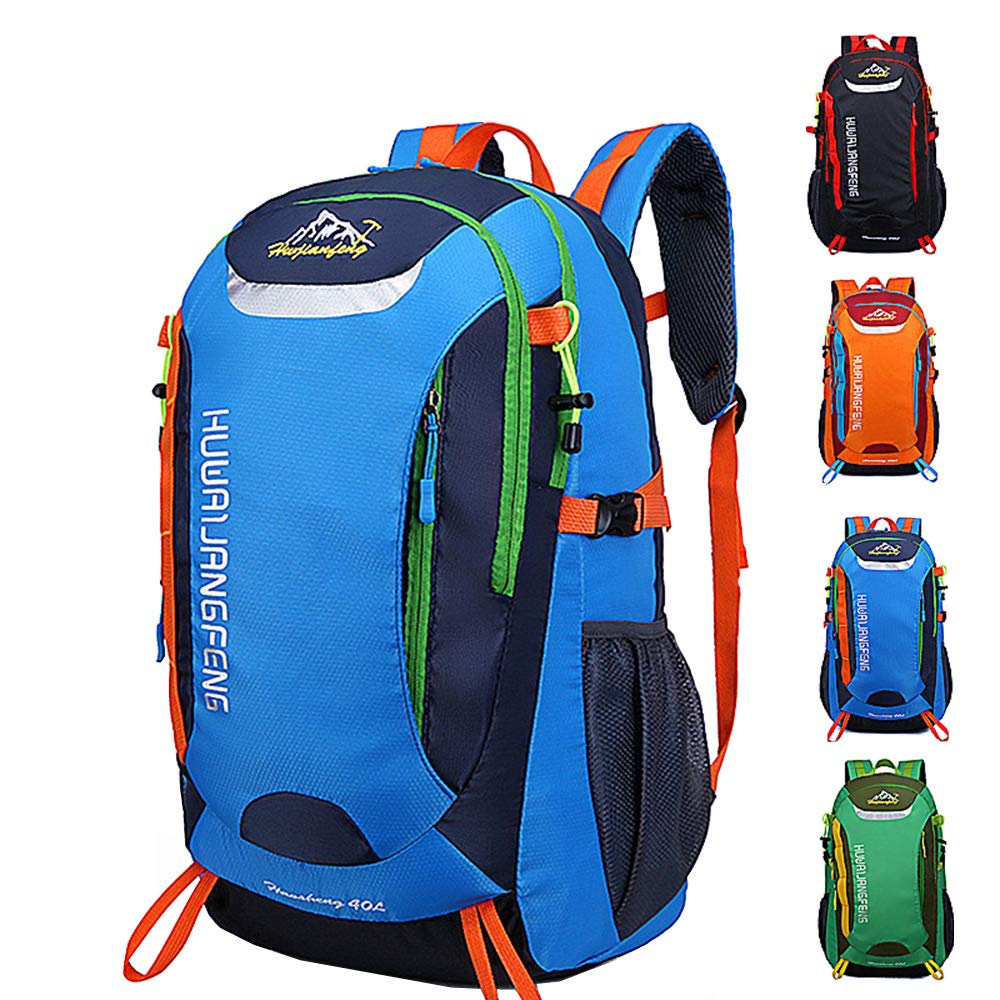 Norston 40L Laptop Backpack Outdoor for Men Women (Blue)