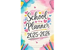 Day Planner 2025-2026 Canada School Year: 365 Days of School Year Planning | Two Days Per Page Agenda with Canadian Holidays,