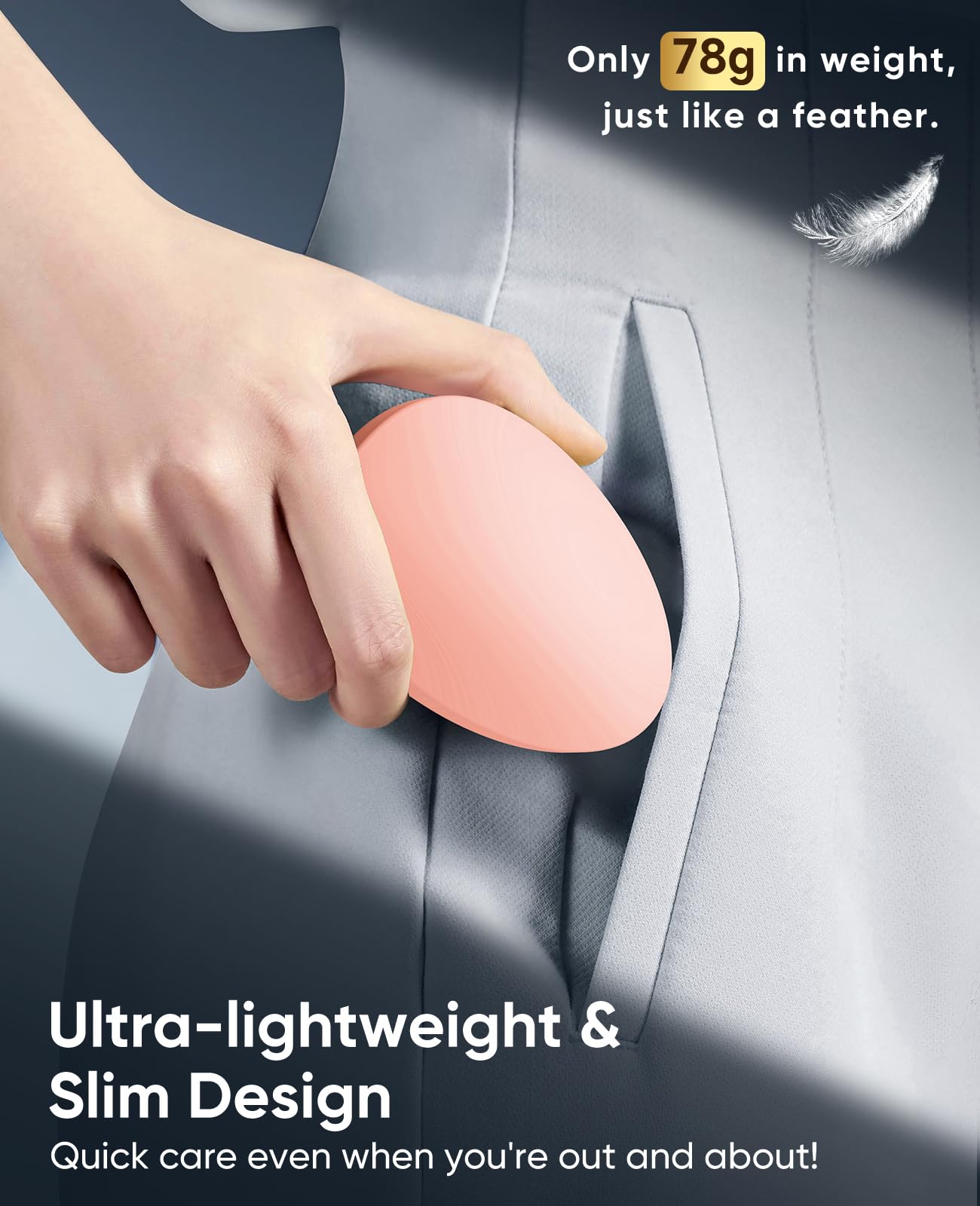 SILVLF Crystal Hair Eraser for Women and Men, Reusable Crystal Hair Remover Magic Painless Exfoliation Hair Removal Device, Epilator Device for Legs Back Arms