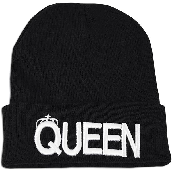 Hawaii State Old English Embroidered Beanie - Long Cuff, Soft Acrylic, One Size Fits Most