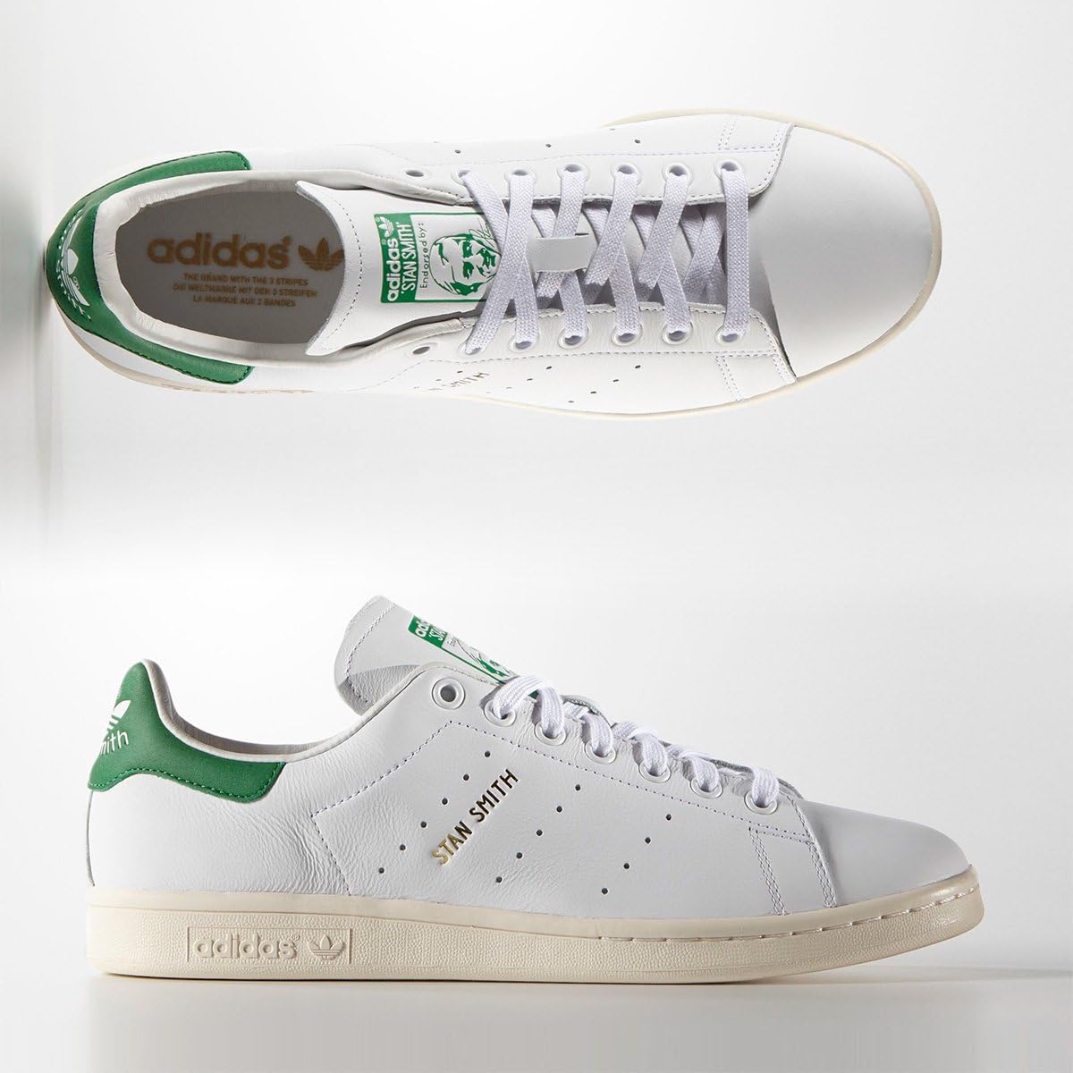 adidas originals stan smith white white
