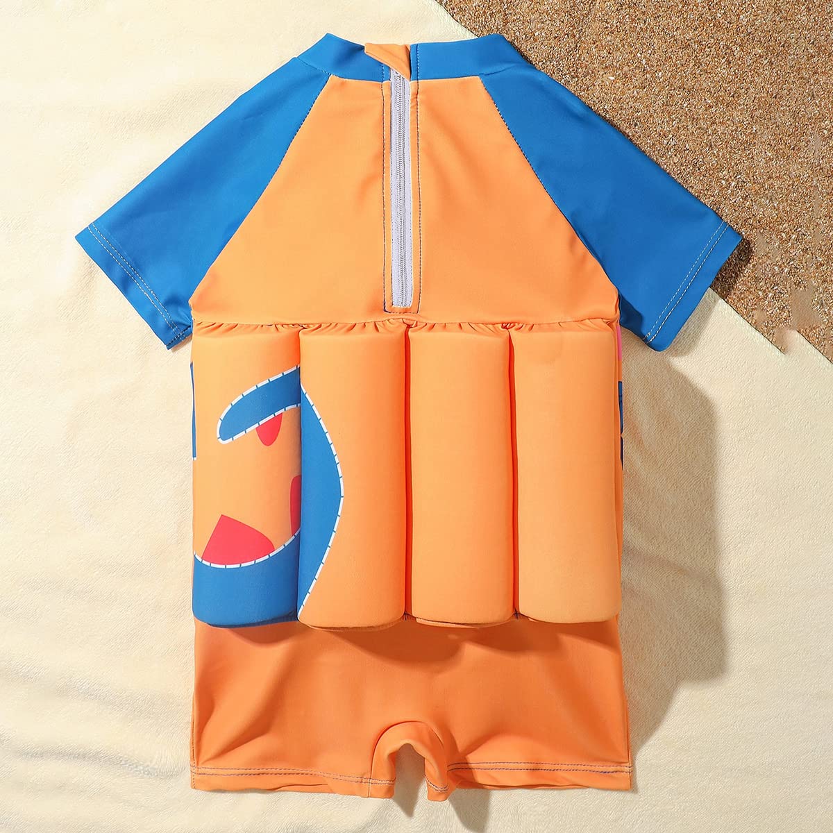 IBTOM CASTLE Toddler One-Piece Swimsuit Beach Sport Summer Swimwear Hawaiian Floral Bathing Suit for Girls Boys