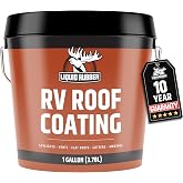 Liquid Rubber RV Roof Sealant- Professional-Grade Solar Reflective Flexible Waterproof Membrane Coating for EPDM, TPO, Fiberg