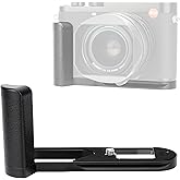 JJC HG-Q3 Leica Q3 Hand Grip, Arca Swiss Type Quick Release QR, Anti Slip Metal Holder Hand Grip, Aluminum Aloy, Compatible with Leica Q3 Camera, Easy Access to The Battery Memory Card