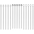 I-MART Stainless Steel Cocktail Picks Martini Picks Set (Pack of 15)