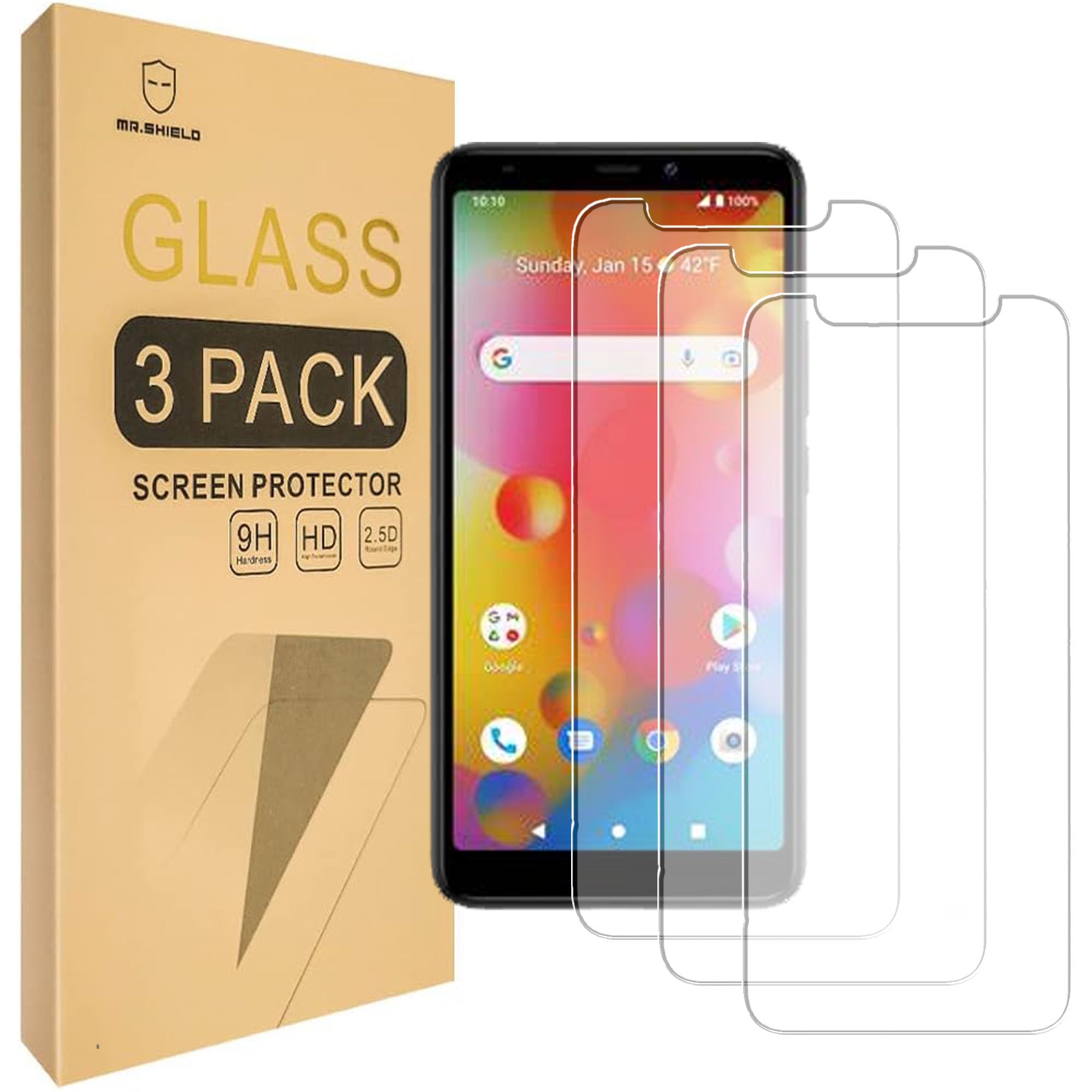 vbsyuwsa (3 Pack) for Boost Bounce 4G Screen