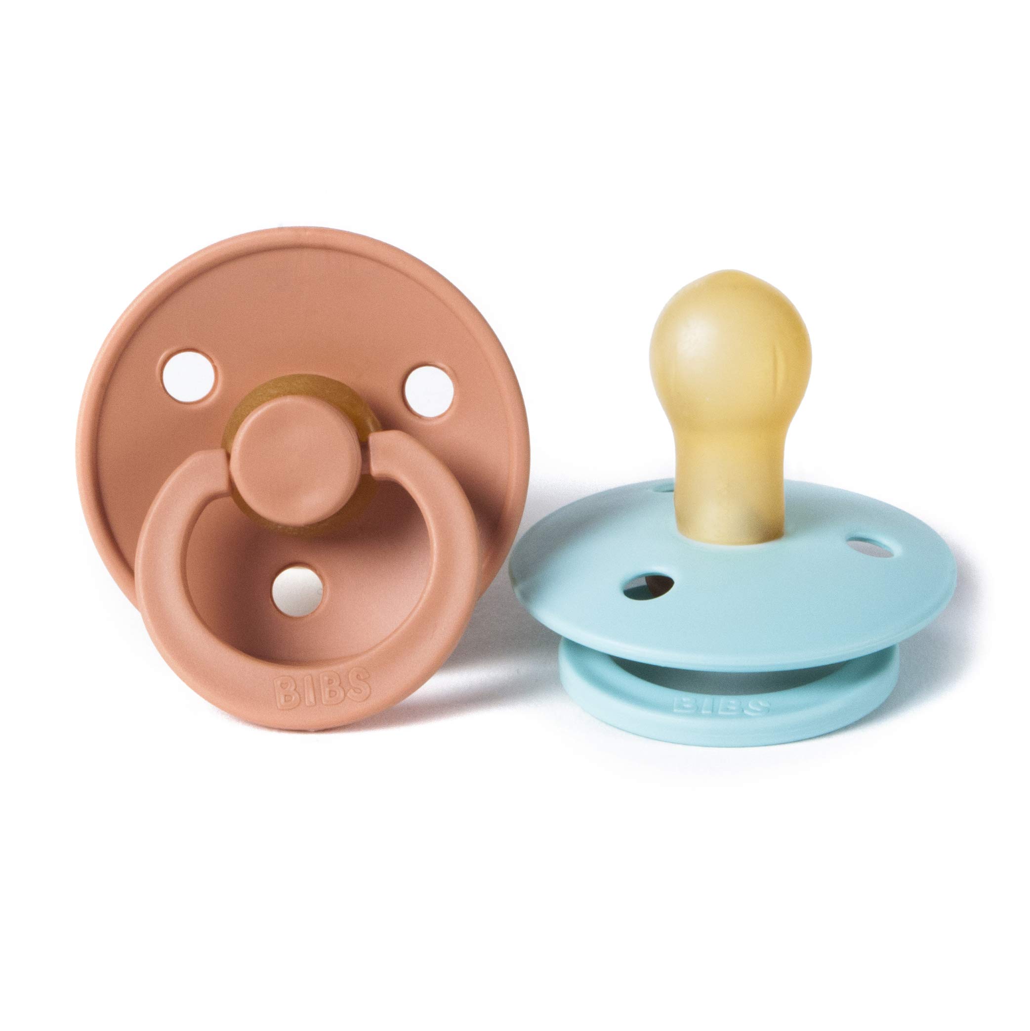 BIBS BPAFree Natural Rubber Baby Pacifier Made in