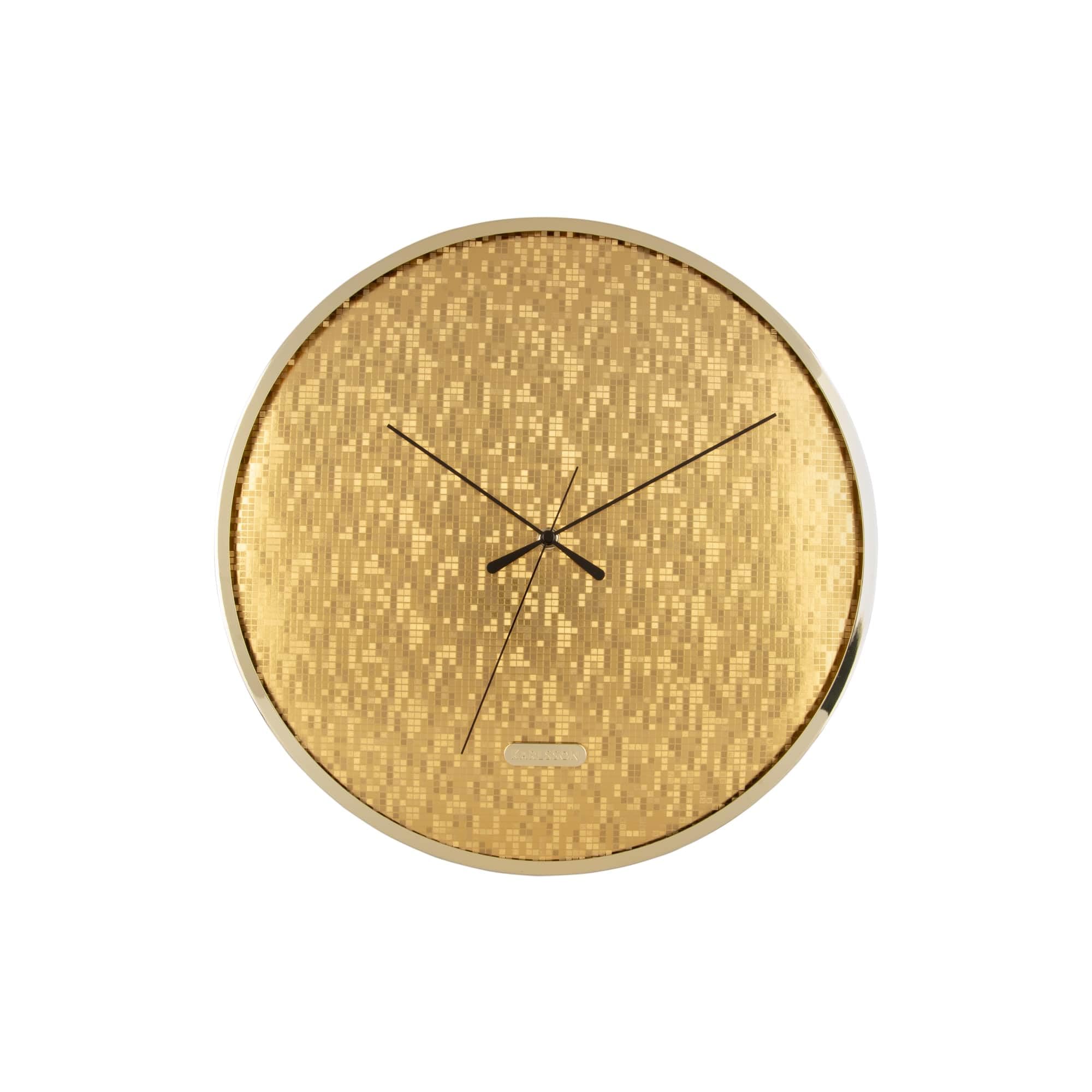 Karlsson 'DISCO' wall clock - GOLD (KA6005GD) - 40cm