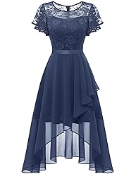 Wedtrend Women's Formal Dress Ruffle Cocktail Party