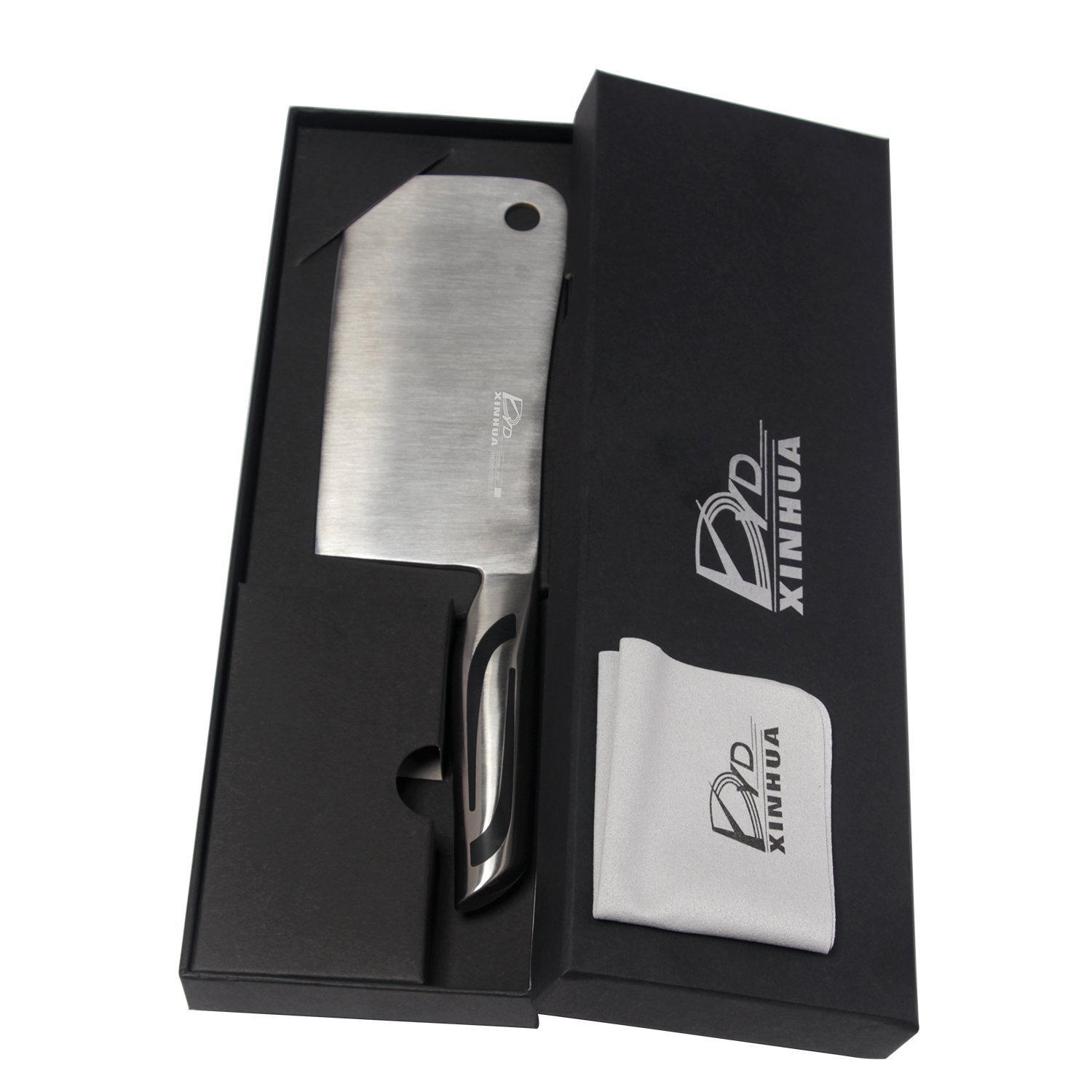 7 Inch Professional Cleaver Knife Heavy Duty Butcher Cleaver Knife