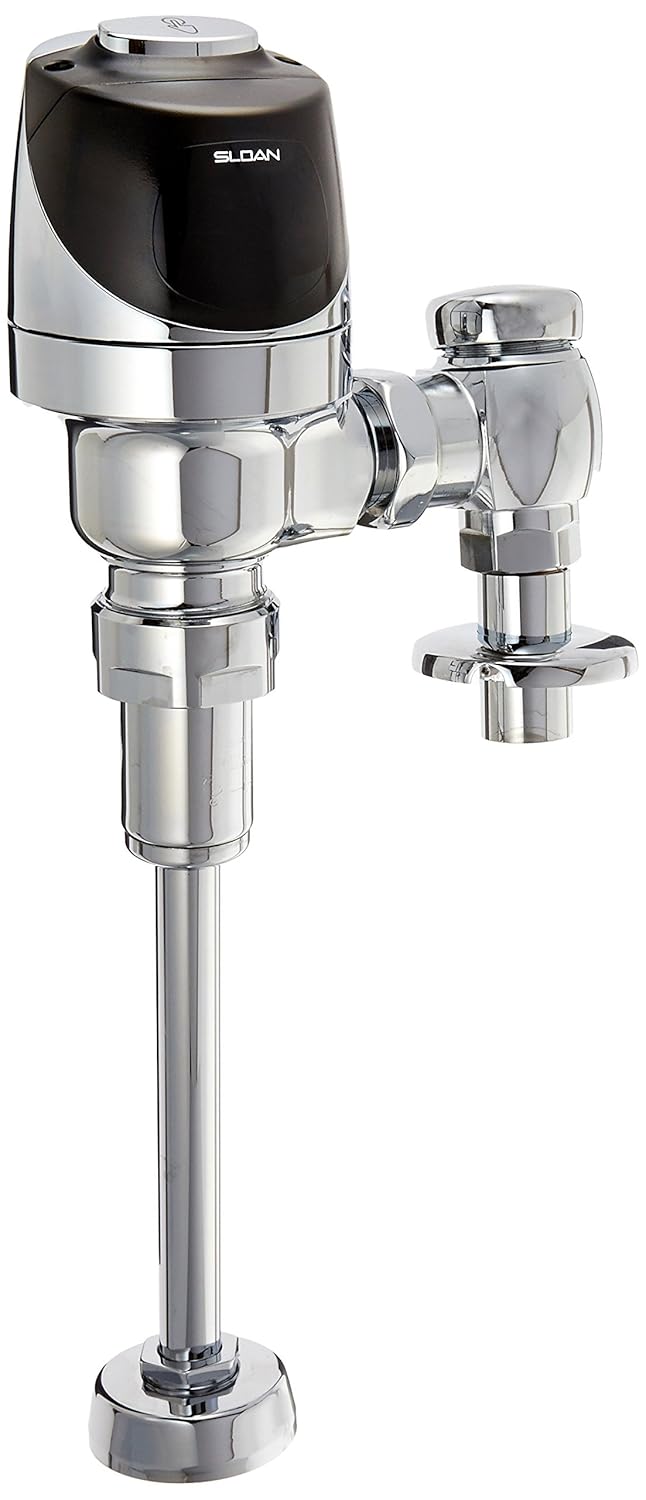 Sloan Valve 3250424 Sensor Operated Urinal Flushometer, Optima Plus, 0.