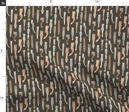 Amazon Com Spoonflower Table Legs Fabric Leggy Abstract