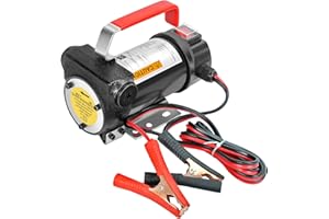 CAQEG DC 12V 175W Portable DC Electric Fuel Transfer Pump Diesel Kerosene Oil Commercial Fuel Transfer Extractor Pump Motor Auto