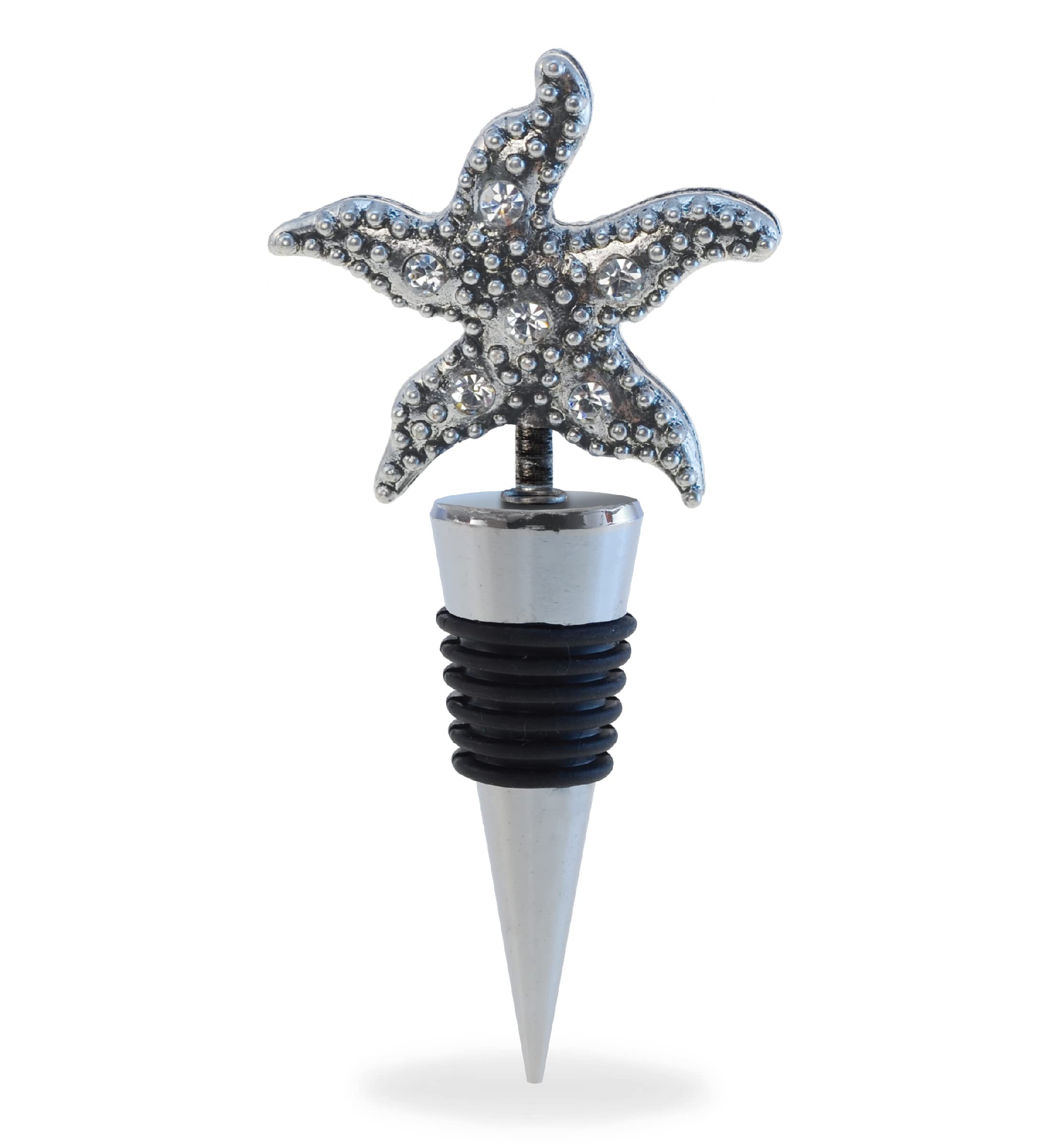 Cheers - Wine Stopper - Metal Starfish