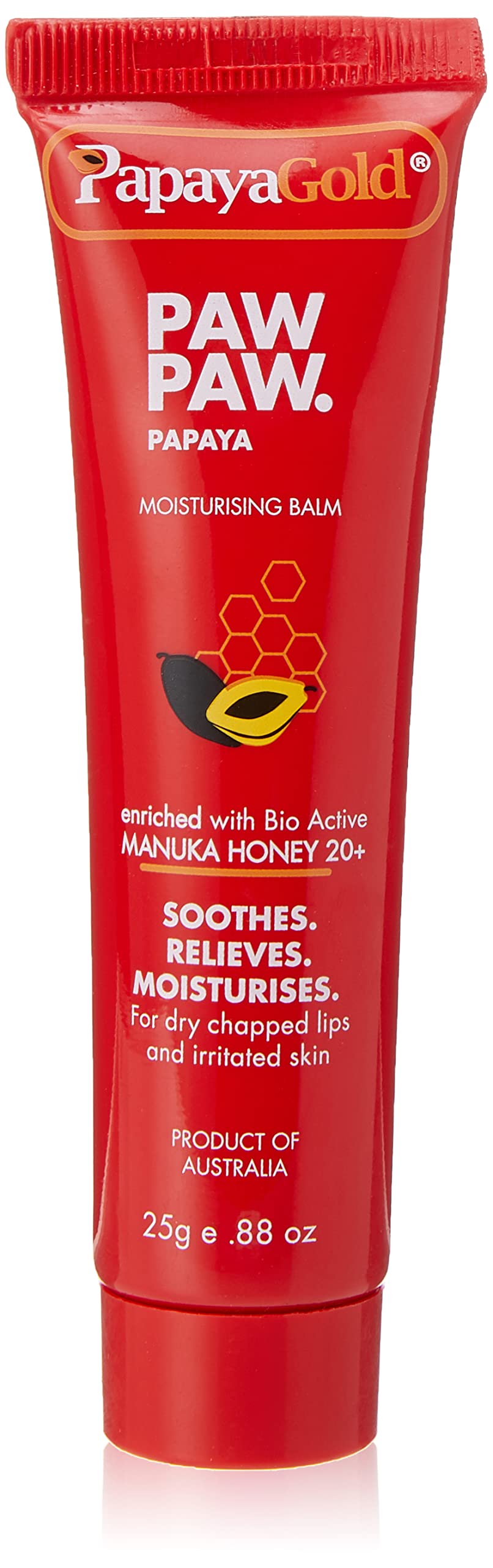 PapayaGold Paw Paw. Papaya Moisturising Balm, 25 g