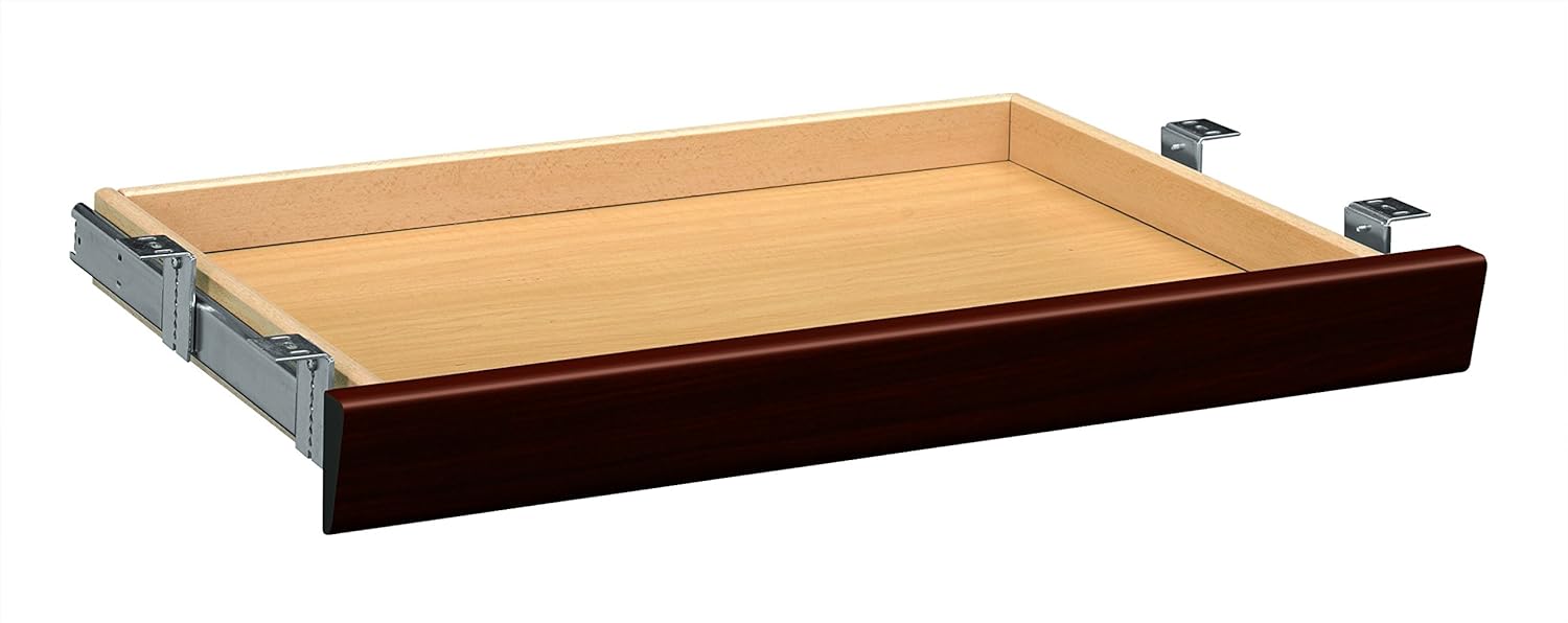 HON 1526N Angled Center Drawer for HON Laminate Series, 26 x 15-3/8 x 2-1/2, Mahogany: Furniture & Decor