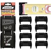 StealthMounts Universal Level Holder - 4 Pack | Locking Mounts | Fits All Brands | Level Mount for Truck | Made in The UK