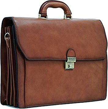 Vanity Katana Cartable 4 Soufflets En Refente De Cuir De Vachette Marron Amazon Fr Bagages