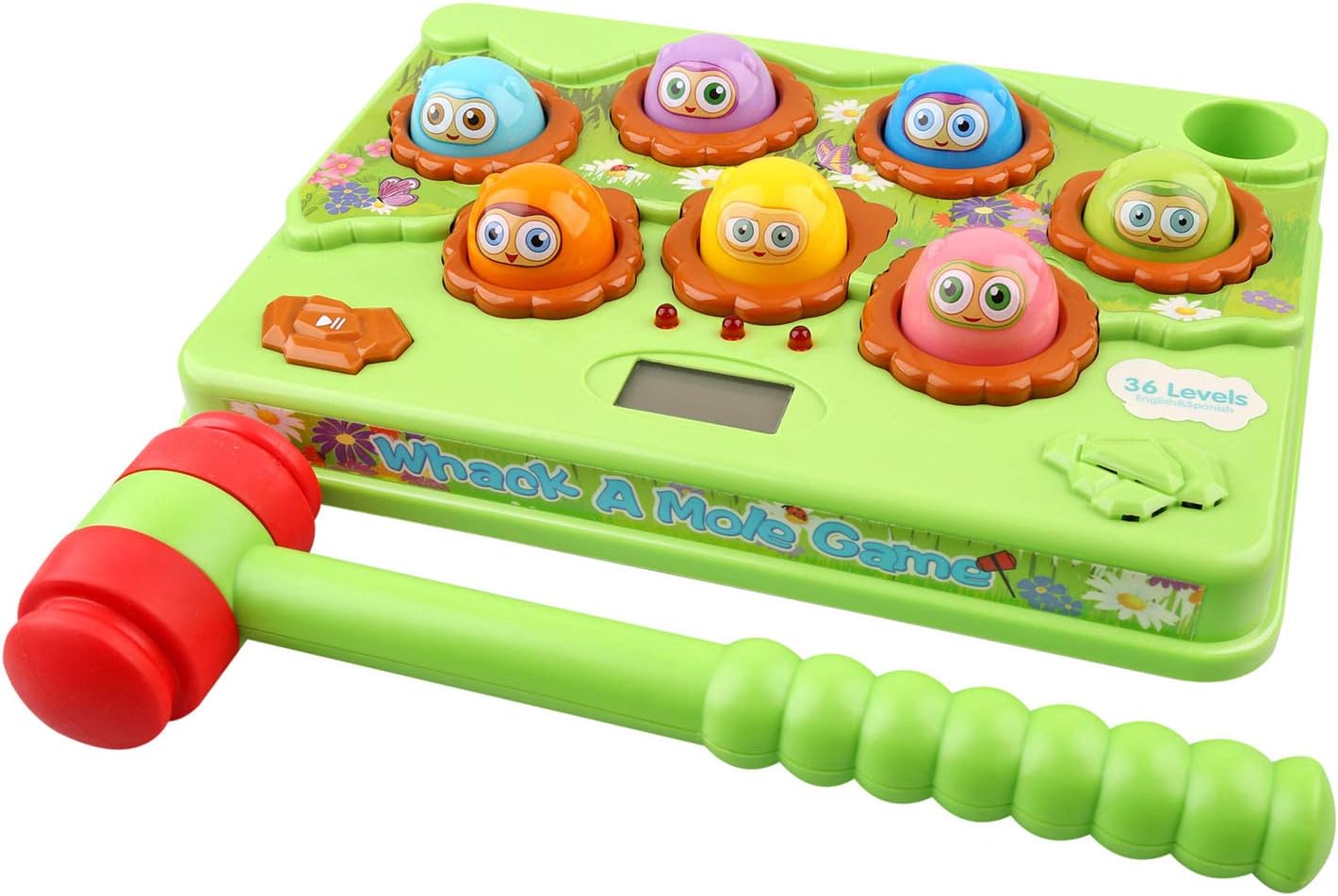 Urban Kit Whack A Mole Arcade Colorful Learning Toy | Toys for 3 Year Old Boys and Girls | Banging Toys for 1 Year Old | 2 Year Old Games | Whack a mole Game