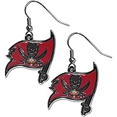 NFL Chrome Dangle Earrings