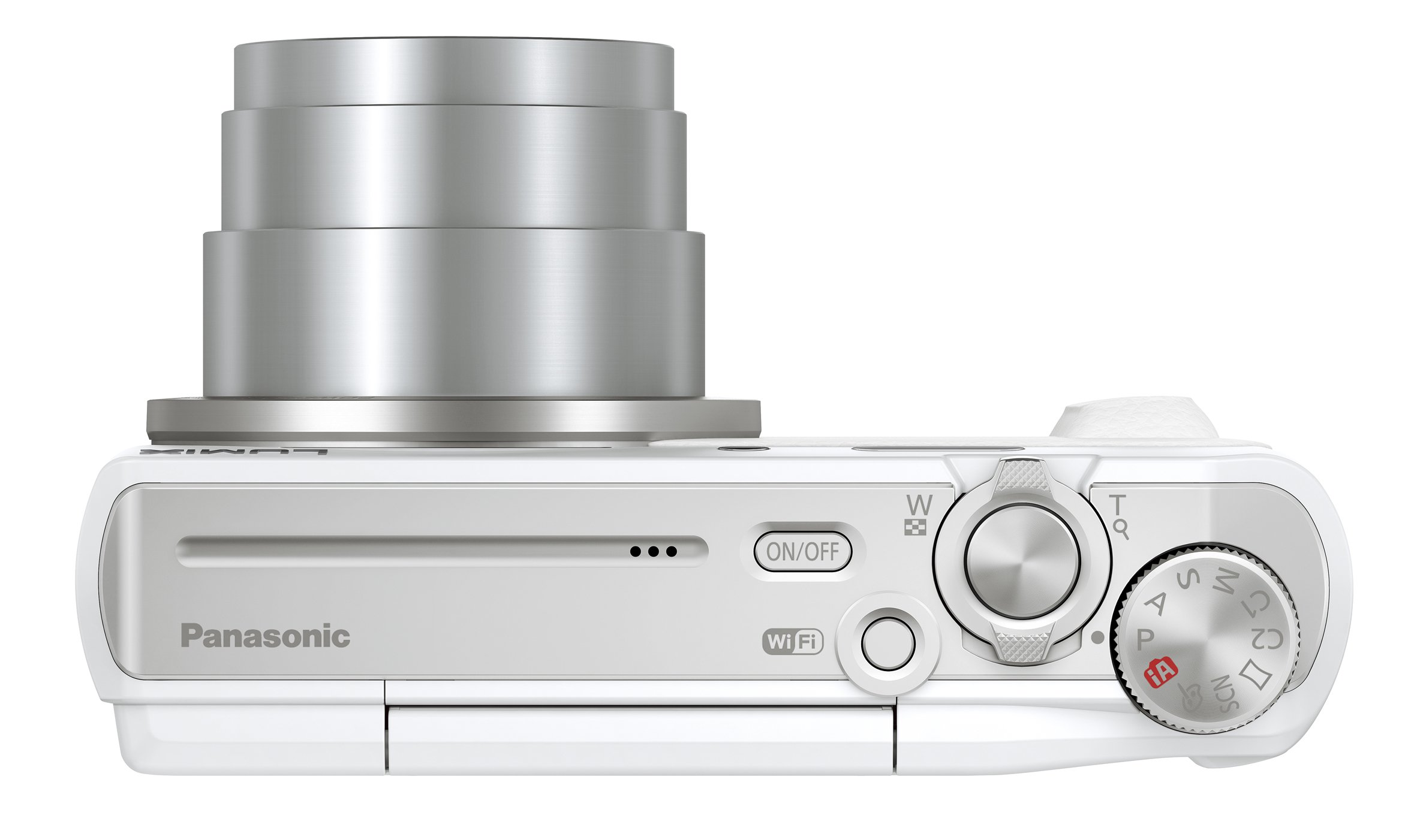 Panasonic Digital Camera Lumix Tz57 20X Optical White DmcTz57W