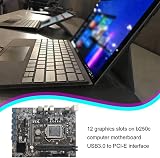 Tsadeer B250C Mining Motherboard 12 PCIE USB3.0 GPU Slot LGA1151 view 2