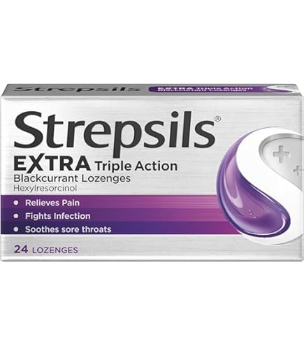 Amazon.com: Strepsils Throat Lozenges Soothing Honey & Lemon 16